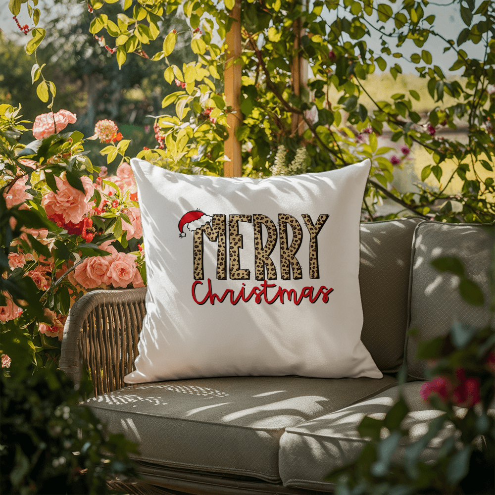 Merry Christmas | Outdoor Pillow