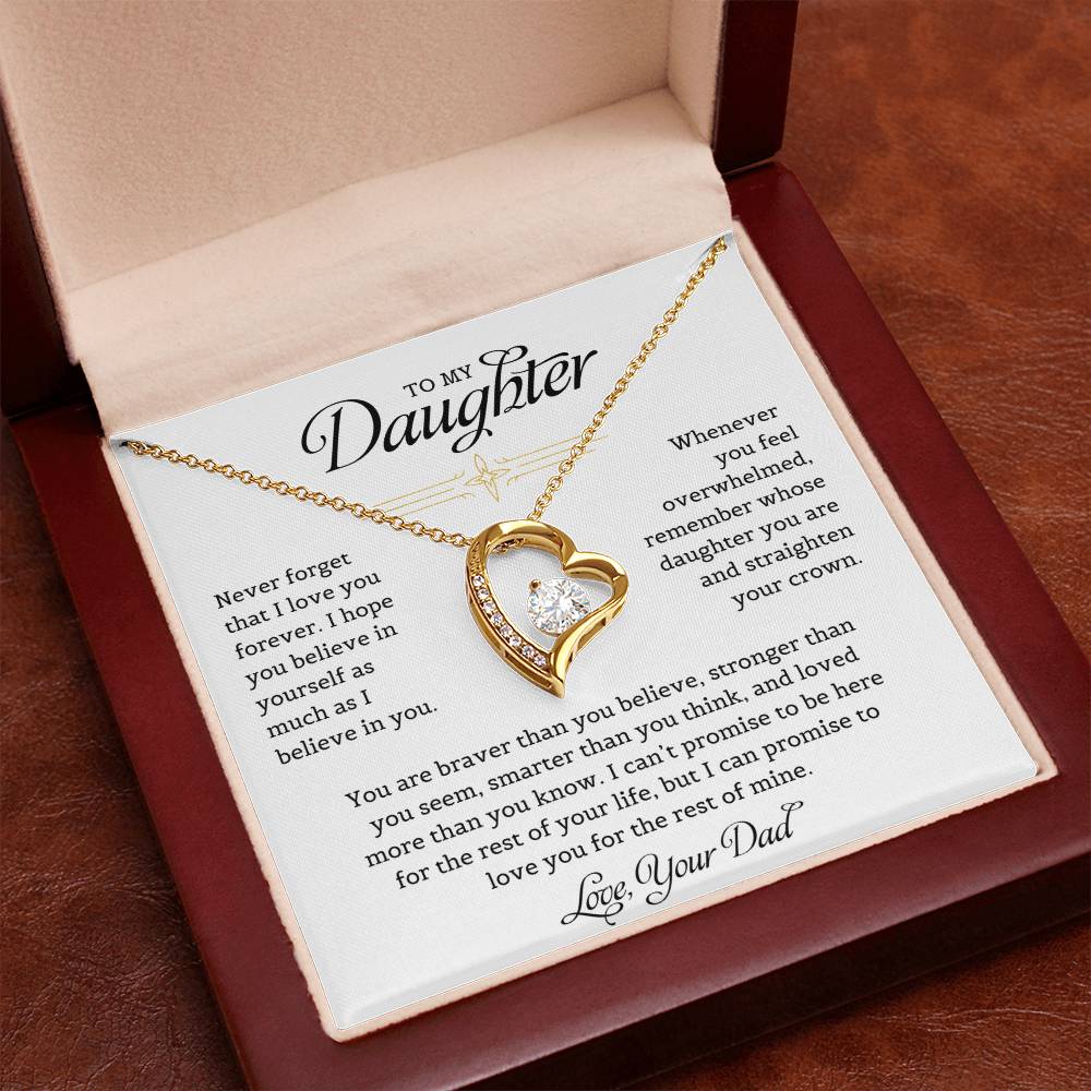 To My Daughter | Forever Love Necklace