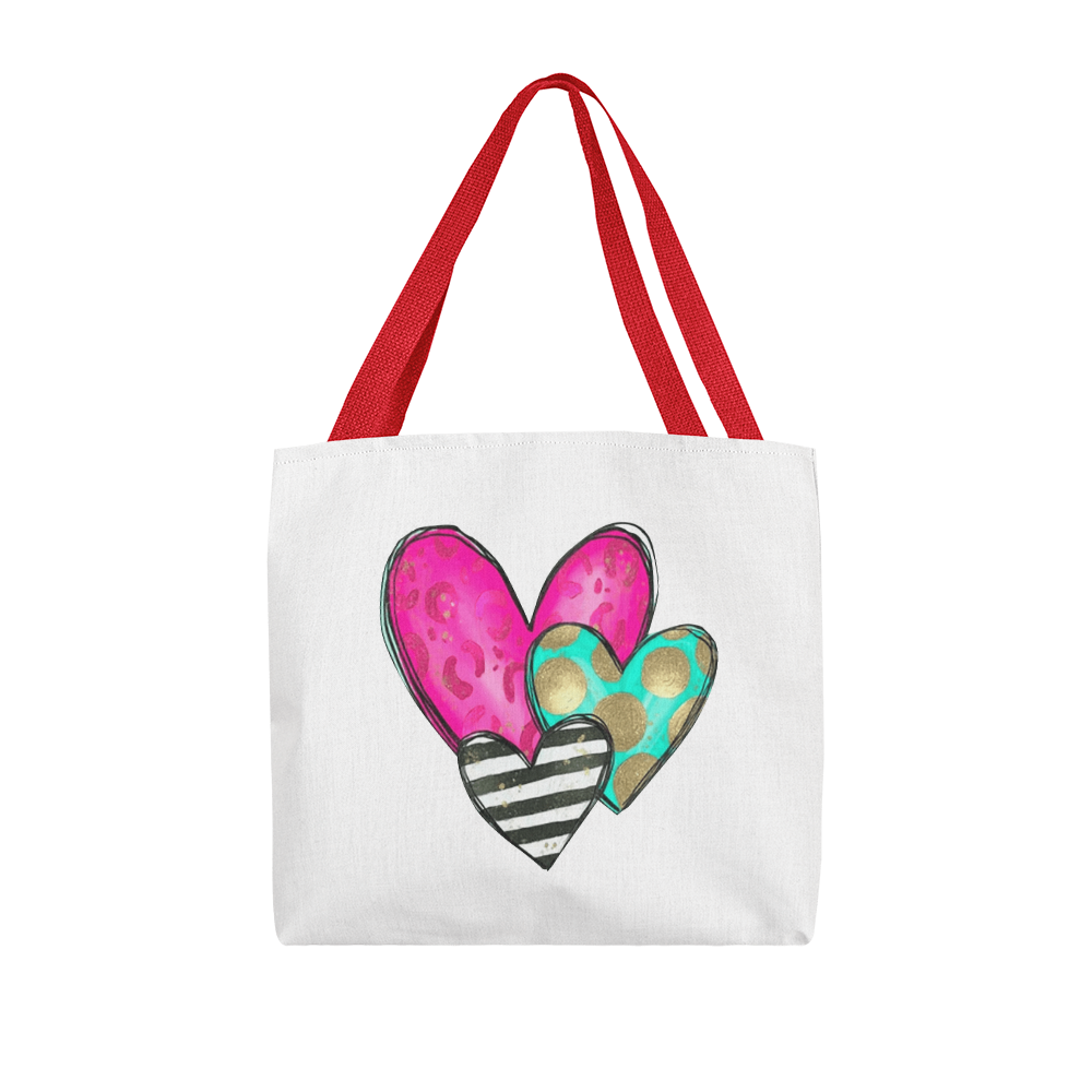 Triple Hearts | Classic Tote Bag